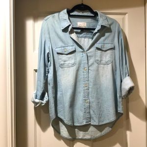 Jean Button Down